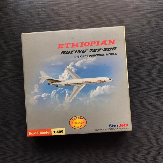 Diecast Pesawat Boeing 727-200 (Ethiopian) - Starjets