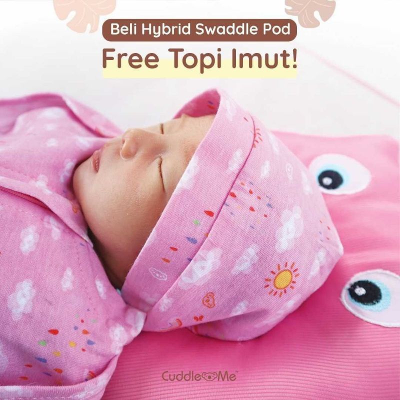 Hybrid Swadlepod / Bedong bayi Instant Cuddle Me