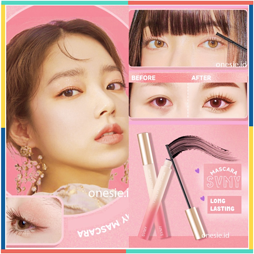 SVMY Pink Gold Long Maskara Lash Slender Curling Mascara Waterproof LA180 723