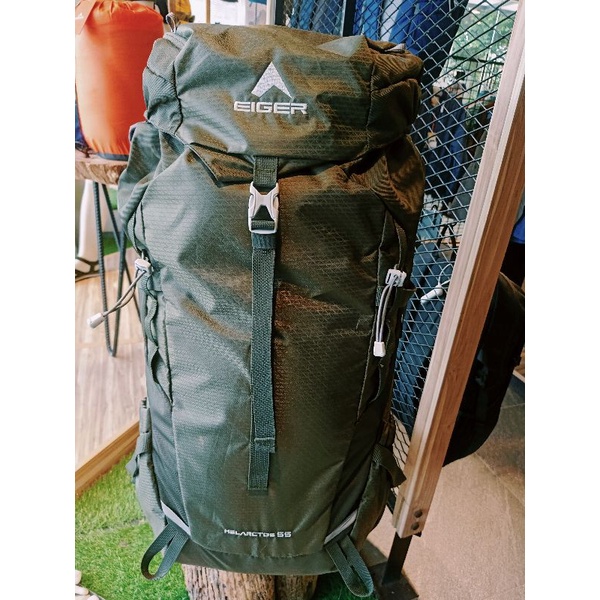 Tas Gunung Pria EIGER1989 HELARCTOS 55L RUCKSACK - Tas Ransel Pria 55L Original - RUCKSACK Eigerian