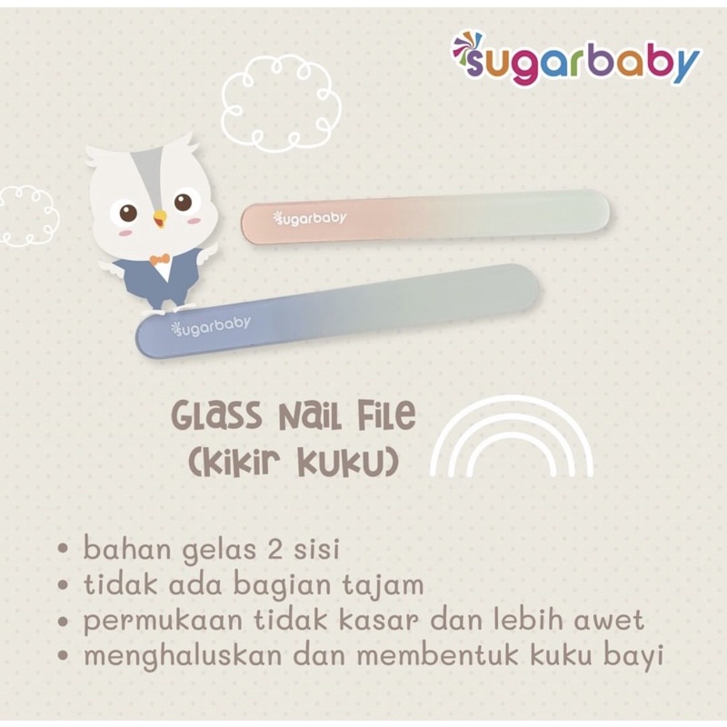 Sugar Baby 5in1 Manicure Set - Alat Perawatan Bayi/Baby nail clipper/Gunting kuku bayi