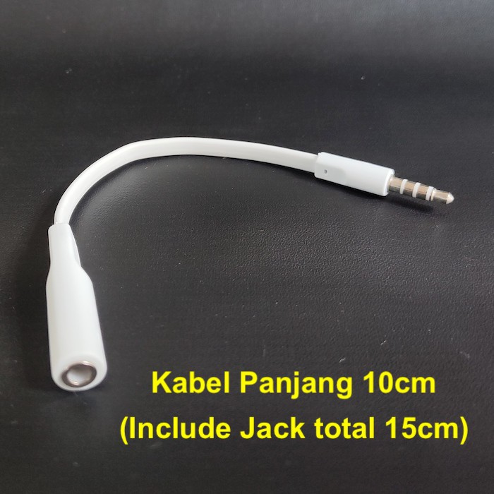 Short Extension Cable Audio 3.5mm Headset Audio Jack Protect