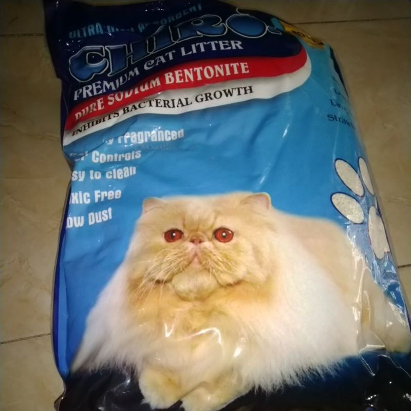 Pasir Kucing/Pasir Gumpal Lokal Chiro 10liter