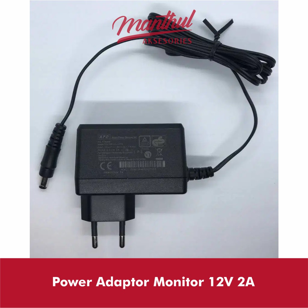 Power Adaptor Monitor 12V 2A