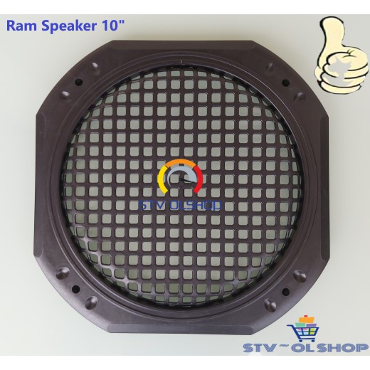 Grill 10 in / Ram Box Speaker 10&quot; Bingkai