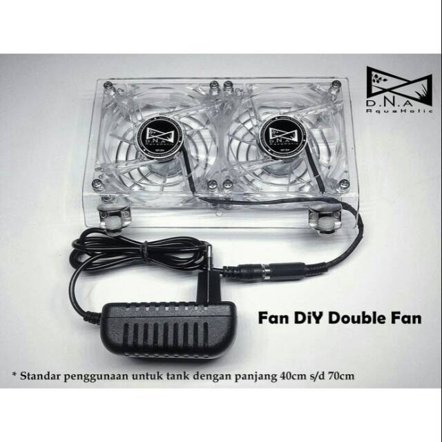 Fan aquarium Diy double