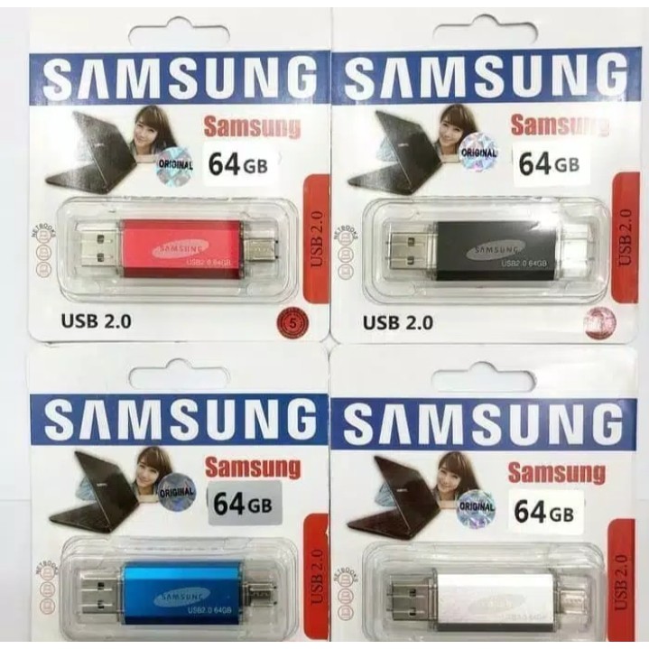 SAMSUNG FLASHDISK OTG 64GB / FLASH DISK OTG 64 GB USB