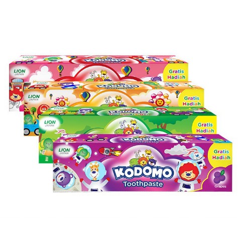 KODOMO Toothpaste Pasta Gigi 45gr BPOM ORIGINAL / Pasta Gigi Anak Odol by AILIN