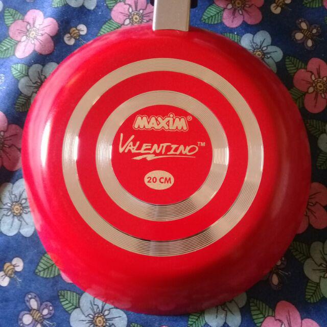 20cm Maxim Anti Lengket Wajan Penggorengan (fry Pan) Teflon 20 Cm Sni Original