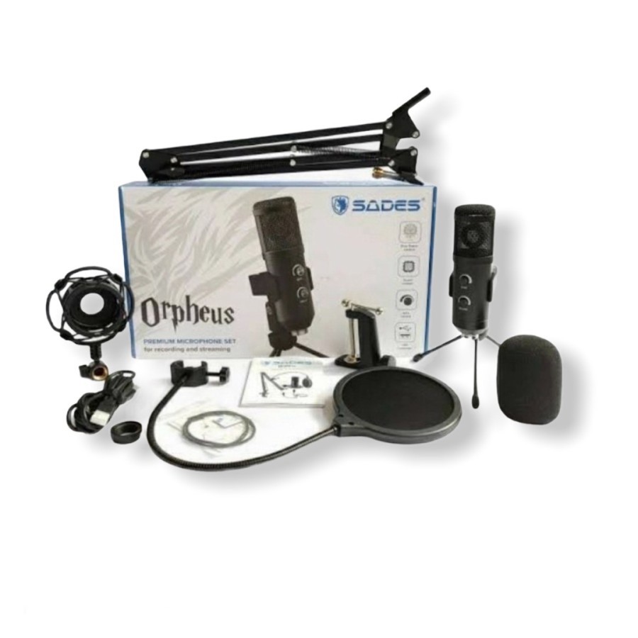 Microphone Sades Orpheus Condenser Gaming-Mic Sades Condenser Orpheus