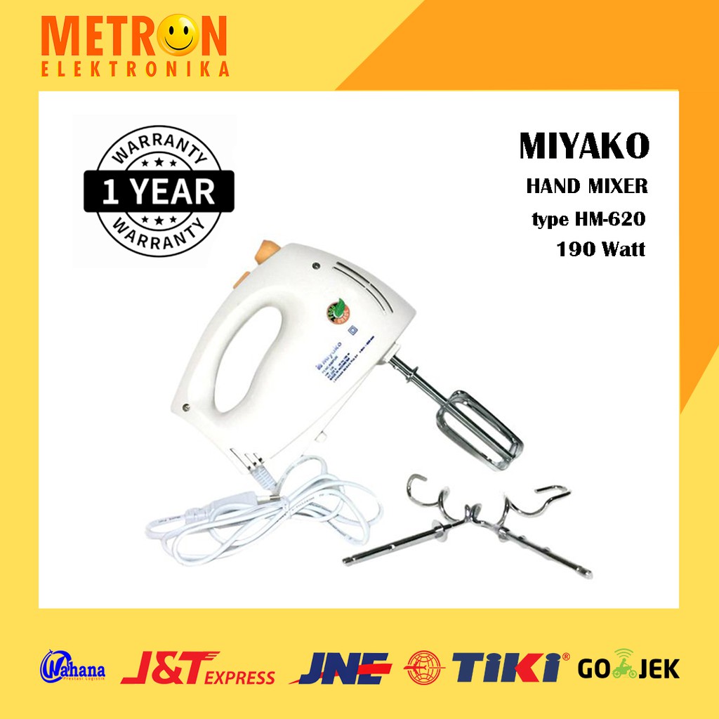 MIYAKO HM 620 / HAND MIXER TANGAN / HM620