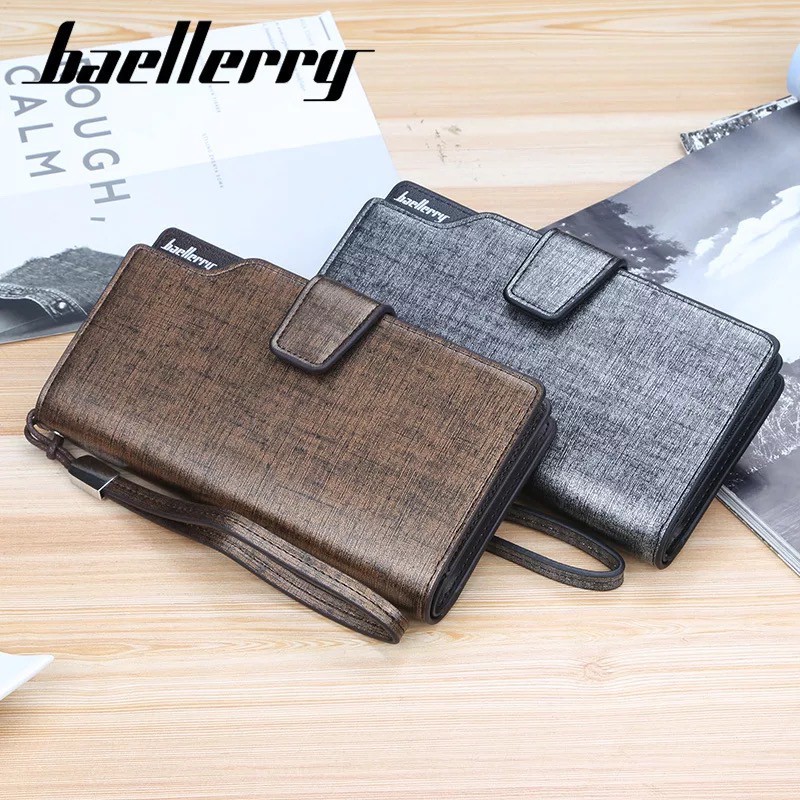 BAELLERRY WALLET 11 SLOT CARD DOMPET PRIA &amp; WANITA ORIGINAL BAELLERRY TERLARIS 2 WARNA