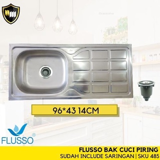 Jual FLUSSO TERMURAH BAK CUCI PIRING/KITCHEN SINK | Bak Cuci Piring