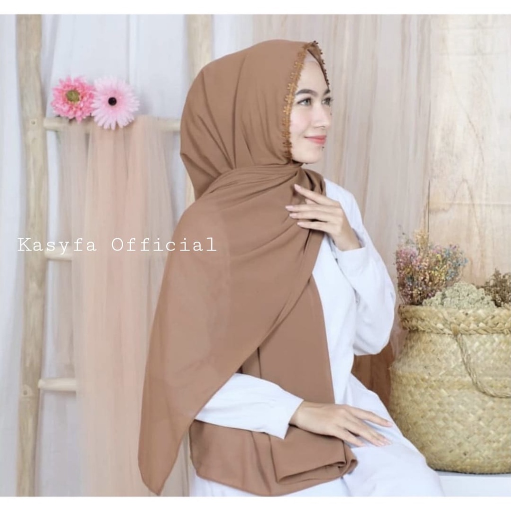 PASHMINA DIAMOND RENDA MELATI