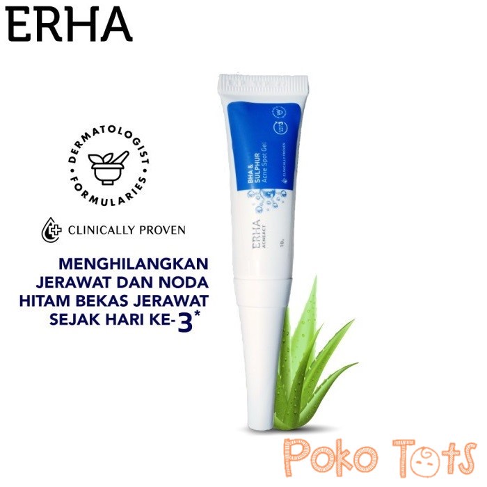 ERHA Acneact Acne Spot Gel 10gr Krim Obat Totol Jerawat ERHA WHS