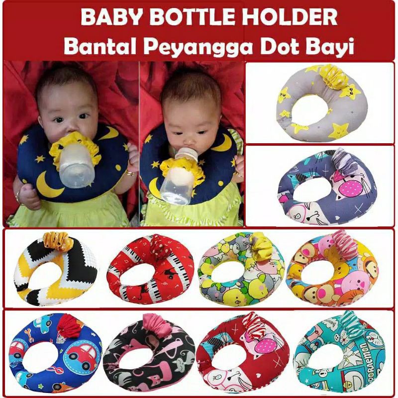 Bantal Dot Susu Bayi Anti Pegal / Bantal Penyanggah Botol Susu