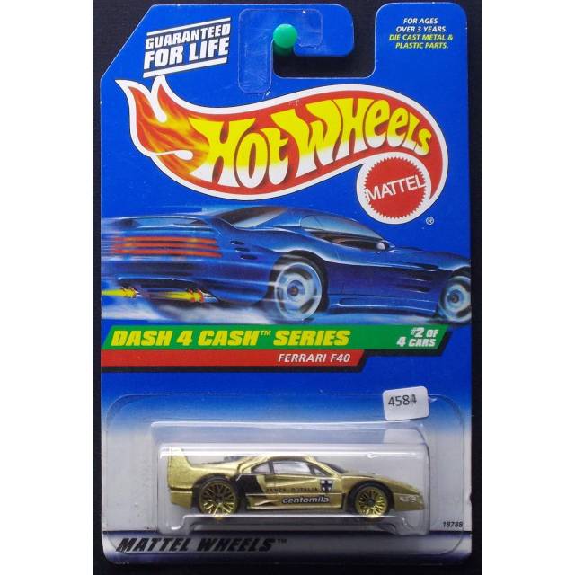 Hw ferrari f40 gold