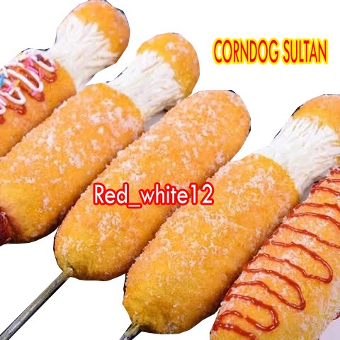 

Corndog Mozzarella Ukuran BIGGEST/MONSTER SIZE
