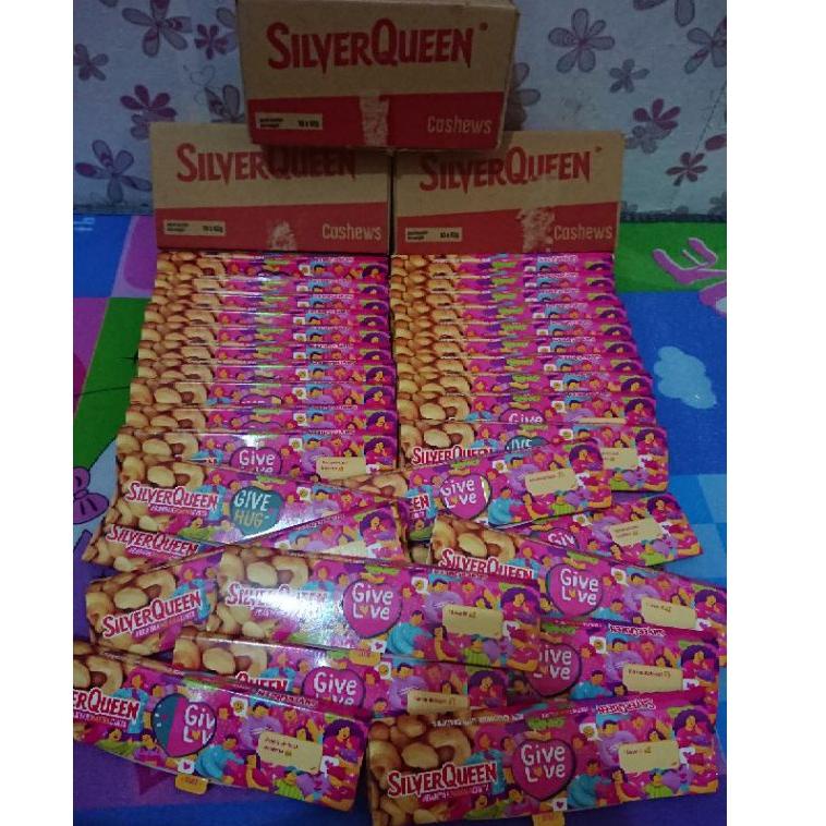 

X#O Coklat Silverqueen Chunky Bar Silverquen dan Cadbury Dairy Milk Bukan 1kg Bites Box Macha Green Tea 65gr tapi 62gr Original Promo Murah Valentine bisa Cod Sedang hangat