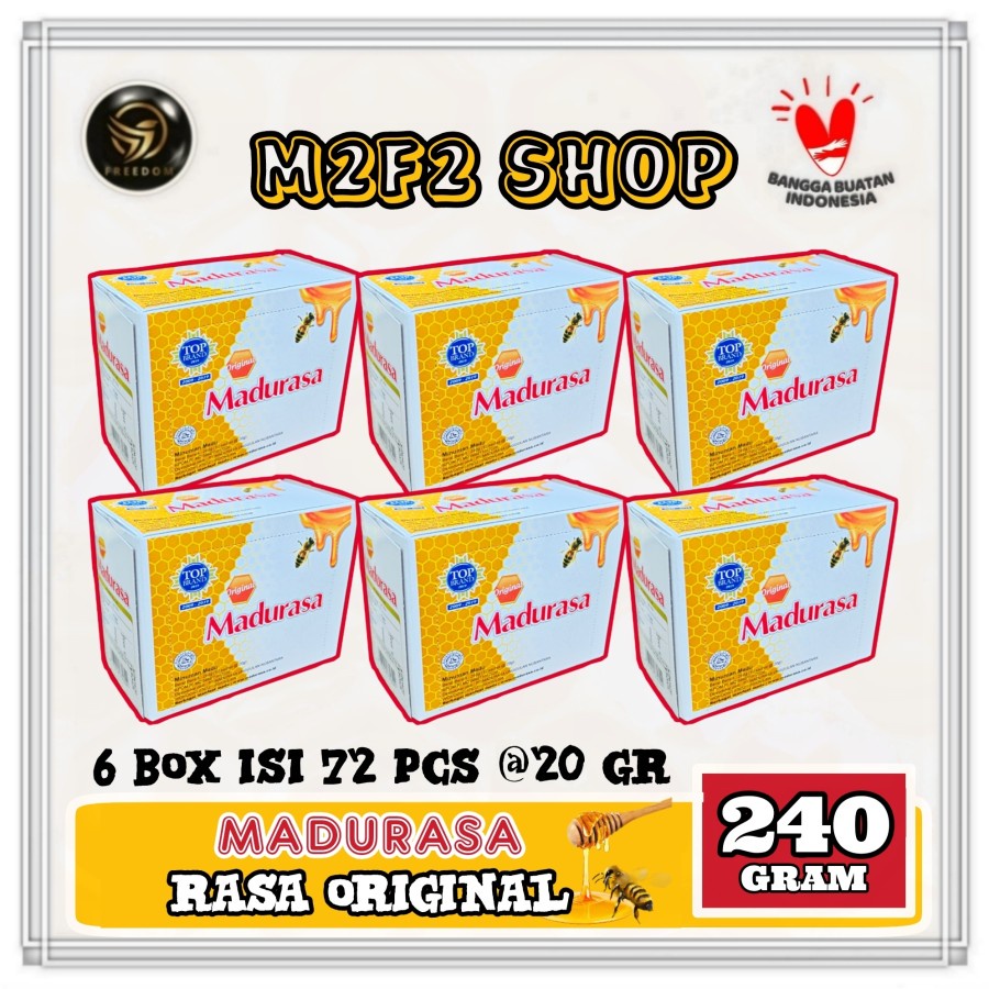 

Madurasa Minuman Madu Asli Rasa Original Sachet - 240 gr (Kemasan 6 Box)