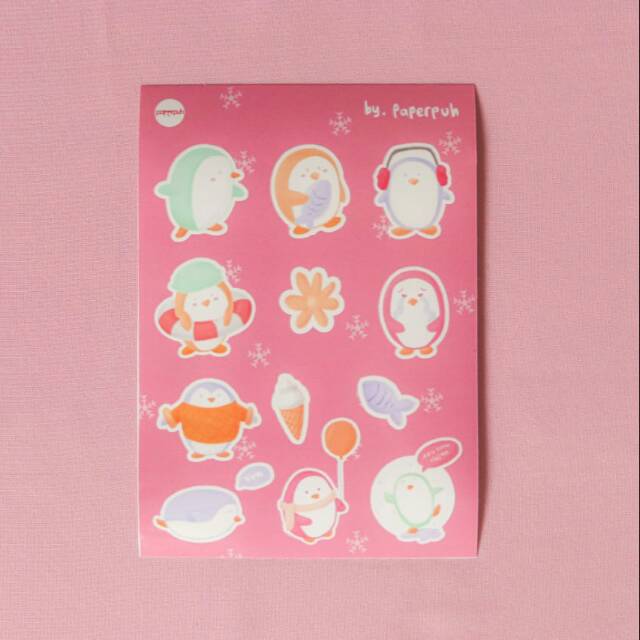 

PAPERPUH Sticker lucu - Sticker Cuteness Puh vol 1