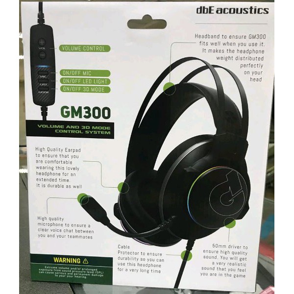 PalingMurah DBE GM 300 Gaming Headphone