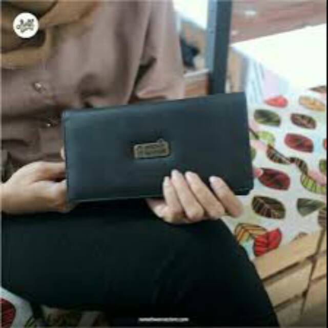 Dompet Paula Hitam Rumah Warna