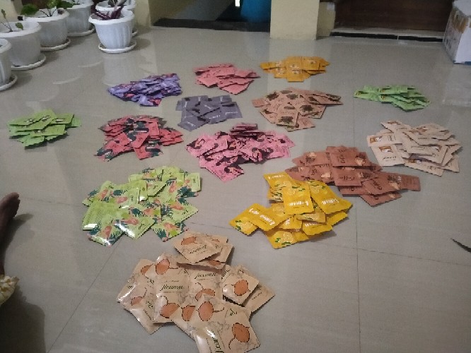 Sachet Kemasan Masker Non Zipper 8x9 Cm