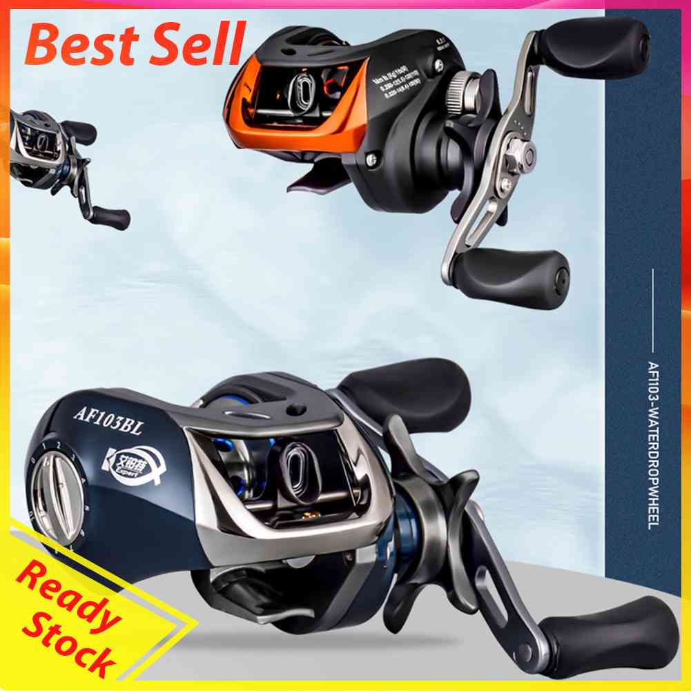 Left Right Hand 6.3/1 10+1 Bearings Low Profile Baitcasting Fishing Reel