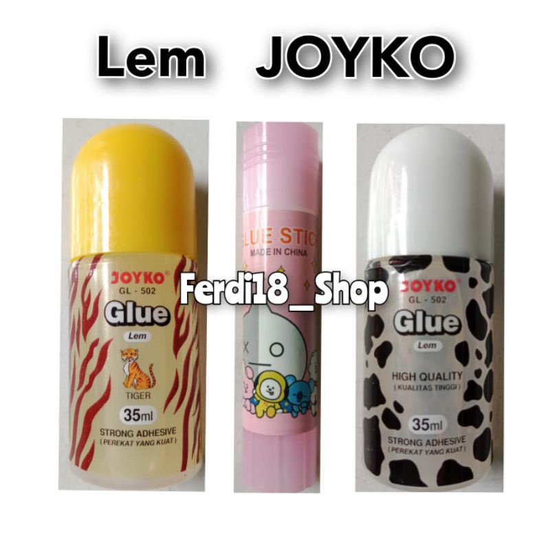 Lem kertas joyko,  glue stik joyko.