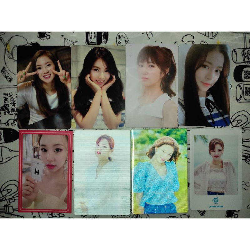 Weki Meki, TWICE, IZ*ONE, Fromis_9 photocard [BACA DESKRIPSI]