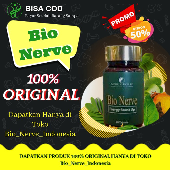 Bio Nerve Bio Nervee Bionerve Bionervee Obat Herbal Shopee Indonesia