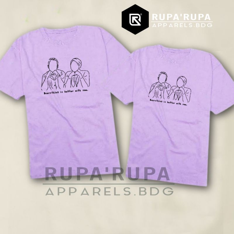Kaos Couple Pasangan Kekinian