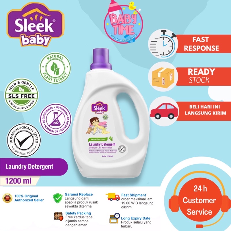 Sleek Baby Laundry Detergent 1200ML