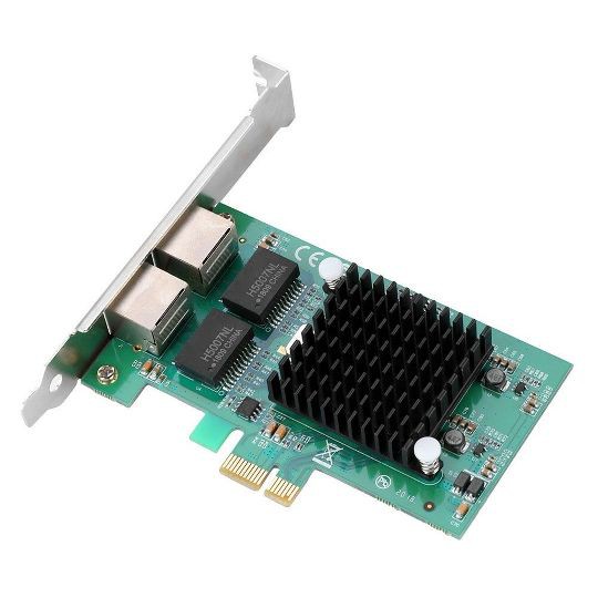 LAN Card 2 Port Intel PCIE Gigabit Lan Ethernet