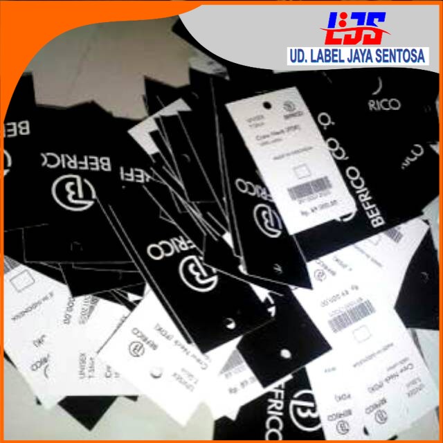

SALE (MIN 100) Hangtag 3x7cm Label Baju LABEL JAYA