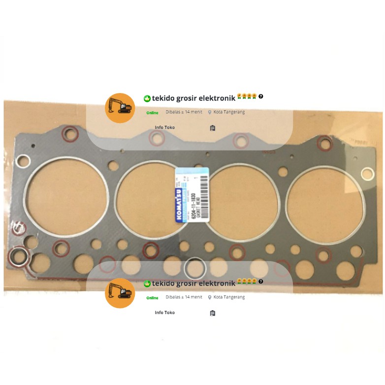 Gasket Head Packing Head PC75 4D95 PC75UU-3 PC78US-5 6204-11-1830