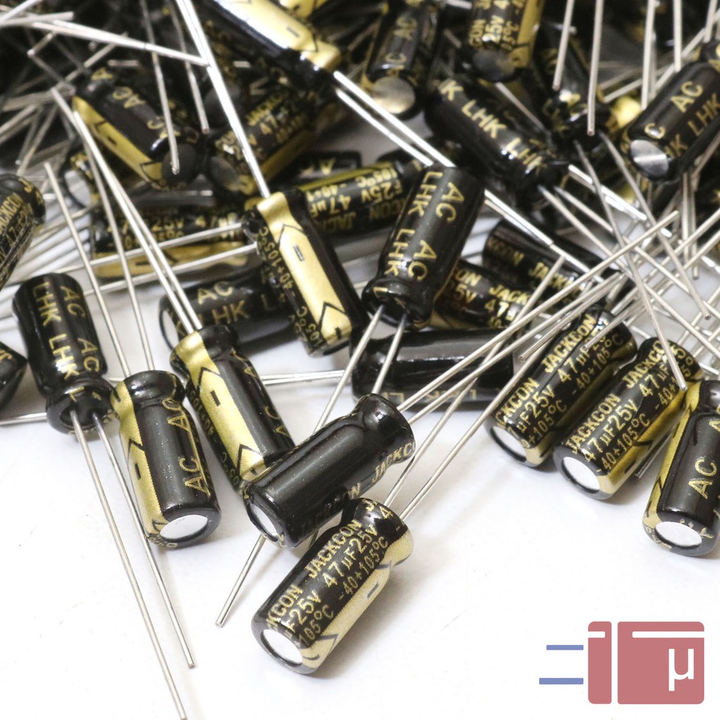 x10 Elco 47uf 25V Jackcon Original Taiwan