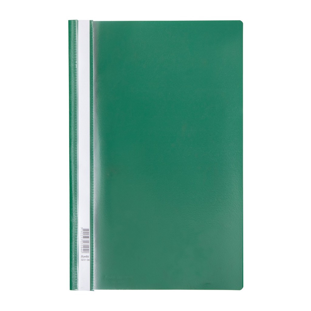 

[Zada] Bantex Quotation Folders with Coloured Back Cover Folio Green #3231 04