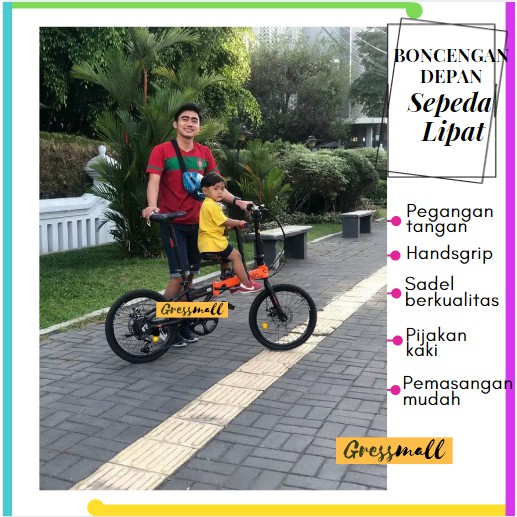 Boncengan Anak Sepeda Lipat BONCENGAN SEPEDA LIPAT/SELI