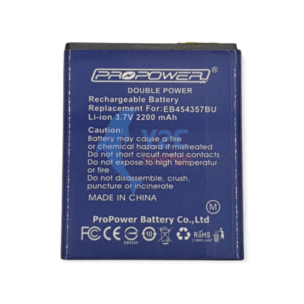 BATERAI SAMSUNG GALAXY MINI / WAVE / S5570 S5330 S5250 S7230 DOUBLE POWER PROPOWER / BATREI BATRAI BATRE BATERE