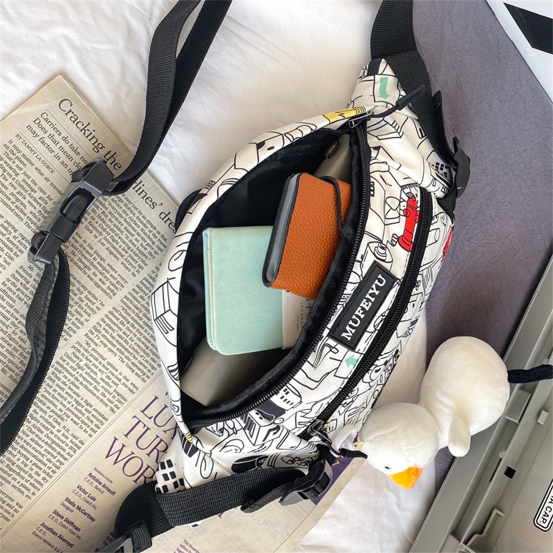 Mainland Tas Pria Tas Pinggang Waterproof Trendy Fashion Kekinian TS224