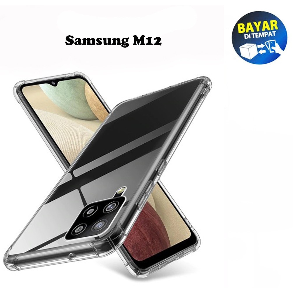 Casing Samsung Galaxy M12 Anti crack SoftCase