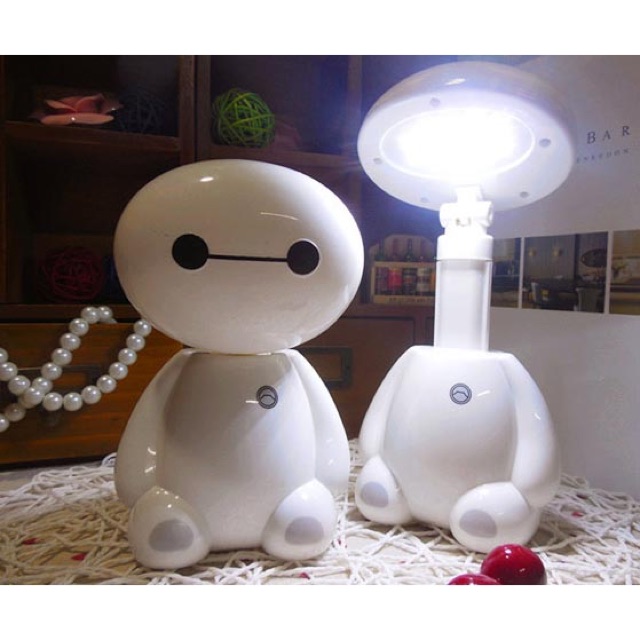 TIAN KONG Lampu LED Meja Kartun Baymax - HCYLP071 - White