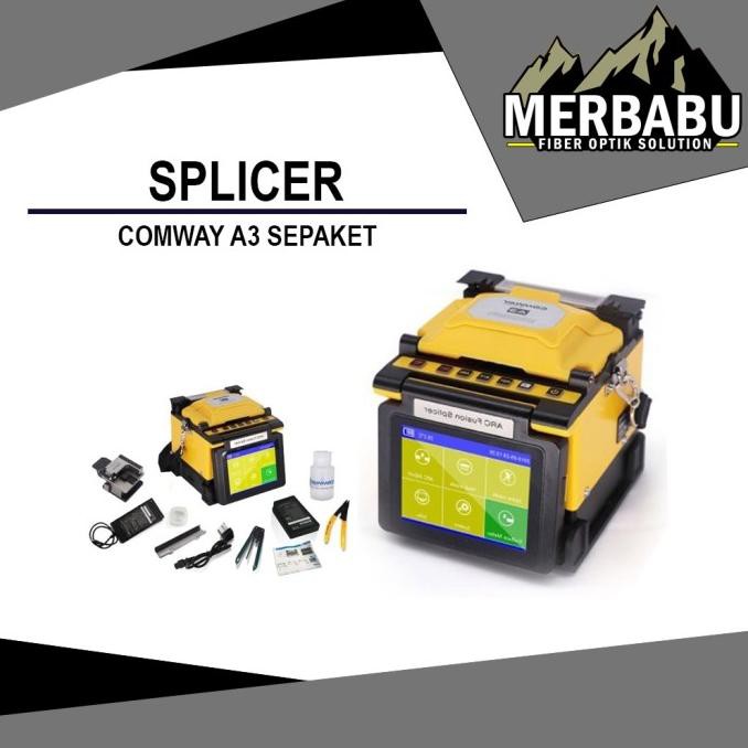 Splicer Comway A3/Splicer Comway/Splicer/Alat Sambung Fiber Optik