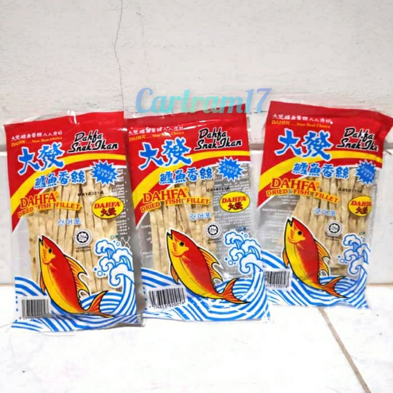 

Dahfa Snack Ikan | Dried Fish Fillet 5G (Juhi)