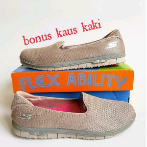 sepatu wanita sepatu skechers go mini flex women sepatu santai sepatu import murah sepatu jogging