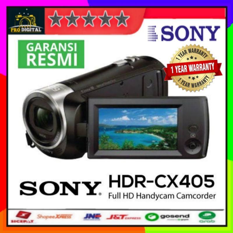 SONY CX405 Handycam HDR-CX405 garansi RESMI SONY INDONESIA Sony CX 405