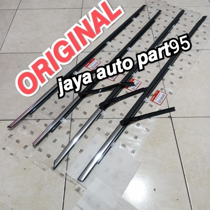 pelipit karet kaca luar honda crv gen3 gen 3 2007-2012 original 4pcs