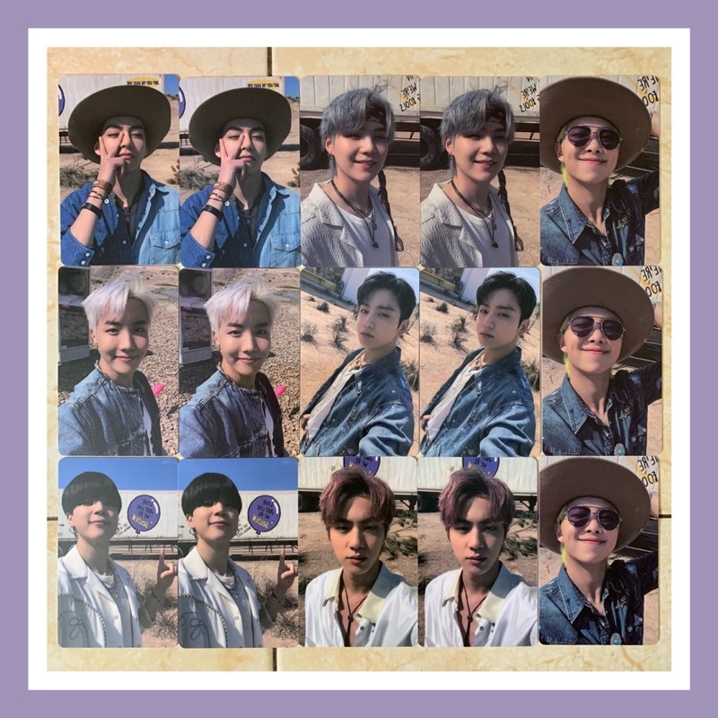 OFFICIAL ALBUM BTS BUTTER SEALED LUCKY DRAW M2U